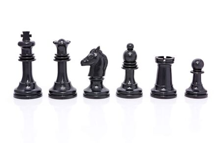 battle in chessの写真素材