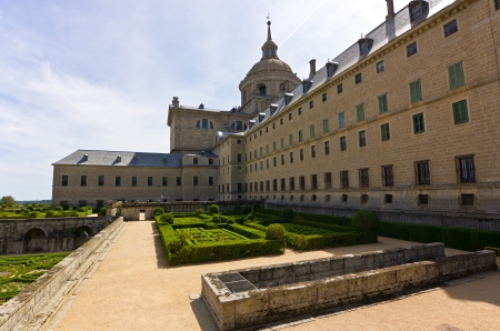 Royal Monastery of San Lorenzo de El Escorial,Madridの写真素材