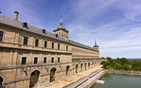 Royal Monastery of San Lorenzo de El Escorial,Madridの写真素材