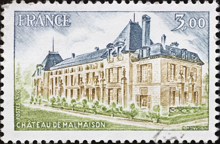 FRANCE - CIRCA 1976: A stamp printed in France,shows image of  のeditorial素材