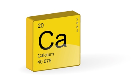 Calcium Element,vector illustration のイラスト素材