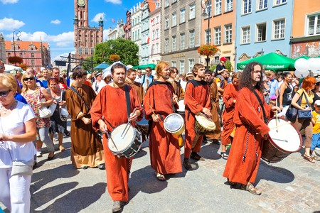 The ceremonial opening of the Fair St. Dominic. Fair tradition dates back 750 years and from 1260 he...