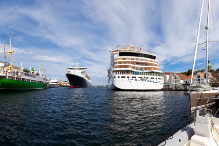 Norwegian city of Stavanger, frequented by tourists from around the world.