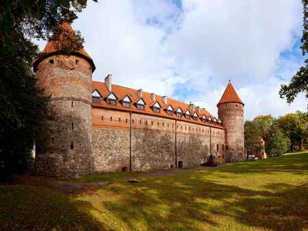 Teutonic castle at the turn of the XIV and XV centuries in Bytow, Poland. のeditorial素材