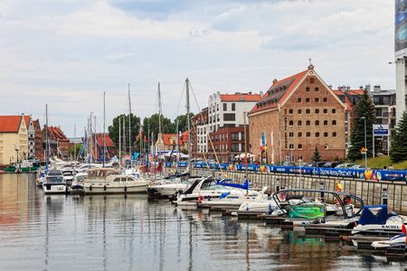 City of Gdansk Euro 2012 Championship organizer visited by many sailors, tourists and football fans,...