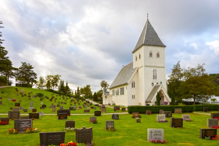 Classical wood norwegian stave church  Photo taken on  July 12th, 2011のeditorial素材