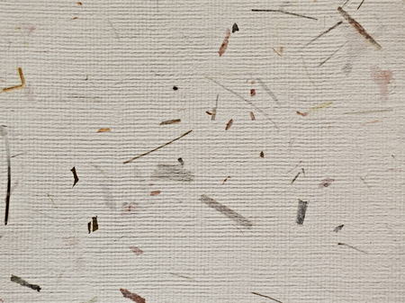 Handmade beige rice paper texture as background.の写真素材