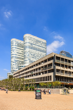The modern district of La Defense in Paris, France. Photo taken on: May 21th, 2010のeditorial素材