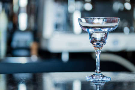 tequila preparing close up in summer bar at beachの写真素材