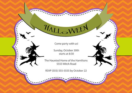 Halloween Party invitationのイラスト素材