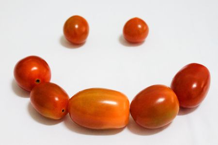 cherry tomatoesの写真素材