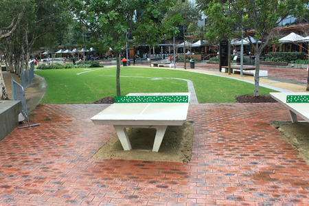 Bench at Circular Quay Parkのeditorial素材
