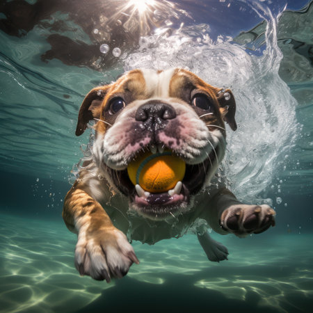 Dogs kids relax A Vacation time,travvel trip, funny Generative AIの素材