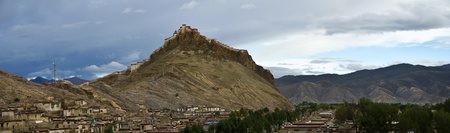 Landscape in Tibetの写真素材