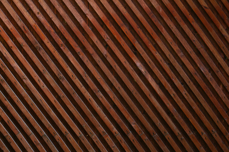Faded wooden planked grid fence texture background. Vintage effect.の写真素材