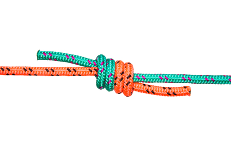 Rope knot "grepwin". Collection of photos - knots used in mountaineering and rock-climbingの写真素材