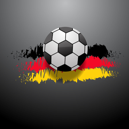 Abstract football  background German flag eps 10 vector illustrationのイラスト素材