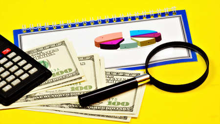 Business financial planning, market research diagram. Achieving goals in the future.