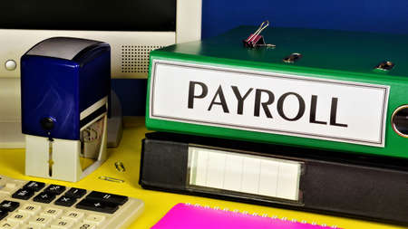 Payroll accounting. The text label in the folder office of the Registrar. Remuneration for work, the result of successful business activities.
