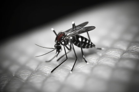 Malaria Mosquito Stock Photos photography Generated AIの素材