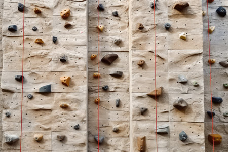 wall climbing outdor arena Profesional Photography AI Generatedの素材