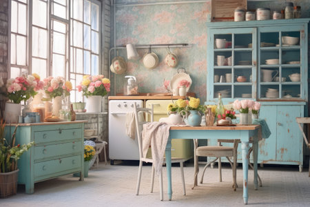 Shabby Chic interior design ideas professional advertising photographyの素材