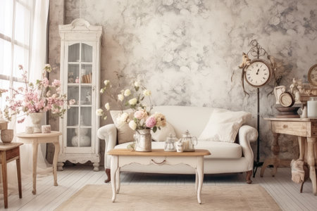 Shabby Chic interior design ideas professional advertising photographyの素材