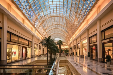 inside mall inspiration design professional advertising Photography ai generatedの素材