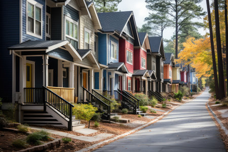 financial plan of Owning Real Estate Housing professional advertising photographyの素材