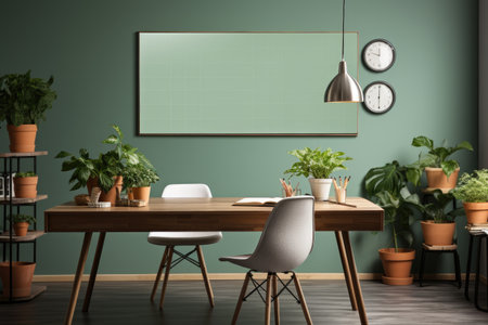 magnetic board on a wall in office room professional advertising photographyの素材