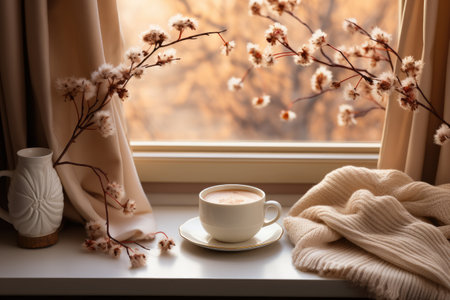 beautiful feminine desk accessories professional photographyの素材