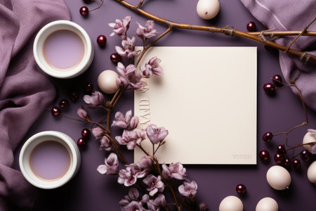 beautiful feminine desk accessories professional photographyの素材