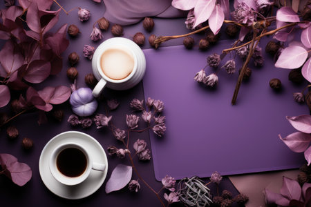 beautiful feminine desk accessories professional photographyの素材