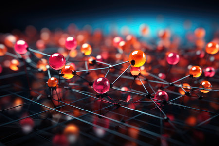 Digital Molecular Neural Networks professional photographyの素材