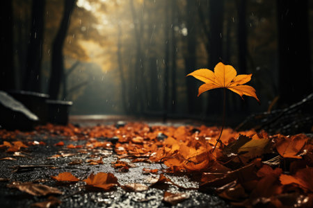 The autumn storm is coming professional photographyの素材