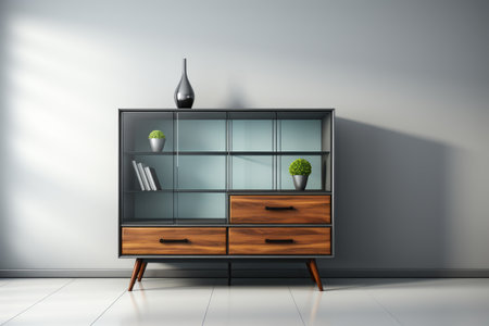 Minimalist cabinet furniture design professional photographyの素材