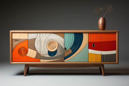 Minimalist cabinet furniture design professional photographyの素材