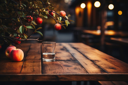 plants cover the large table which is warm and comfortable professional photographyの素材