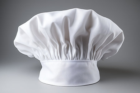 chef hat on isolated background professional photographyの素材