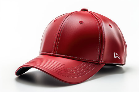 baseball hat on isolated background professional photographyの素材
