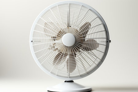 small fan isolated background professional photographyの素材
