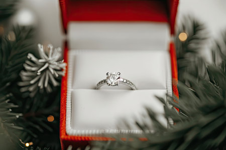 engagement ring for a romantic propose professional photographyの素材