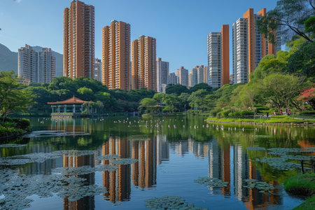 The place of nature in cities professional photographyの素材