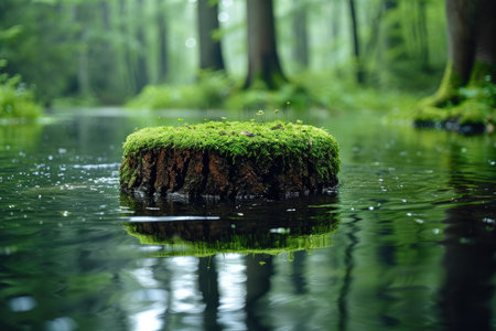 the beautiful green of nature professional photographyの素材