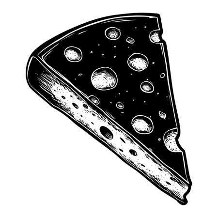 Silhouette Cheese black color onlyの素材