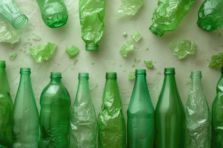 pile of trash plastic bottles  professional photographyの素材