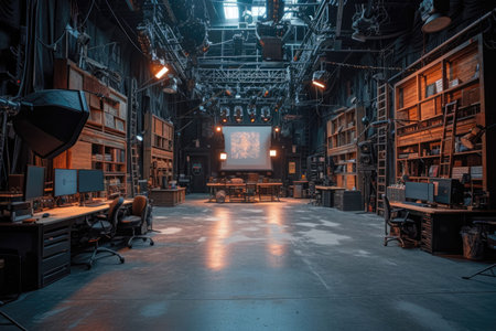 planning shoot of content creator in studio  professional photographyの素材