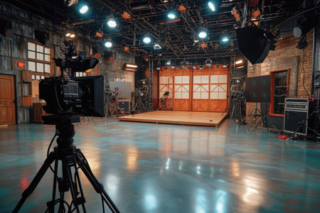 planning shoot of content creator in studio  professional photographyの素材