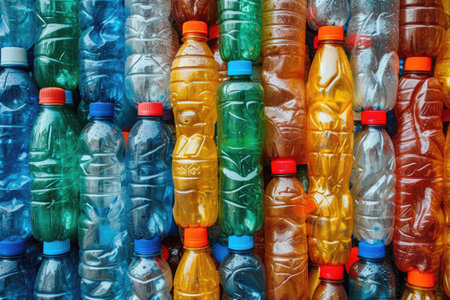 pile of trash plastic bottles  professional photographyの素材