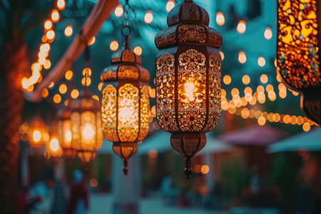 blessing ramadan vibes background professional photographyの素材